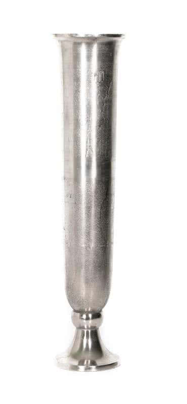 Nickel Aluminum Vase (40″Hx7.5″)