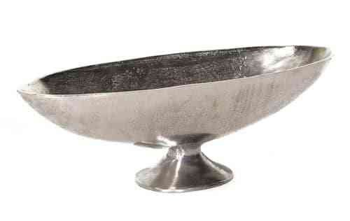 Nickel Aluminum Bowl (21″Lx7″Hx 6.5″W)