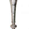 Discover a 39" Decorative Aluminum Vase - Stylish Floor & Home Centerpiece Nickel Aluminum Vase (53″x13″)