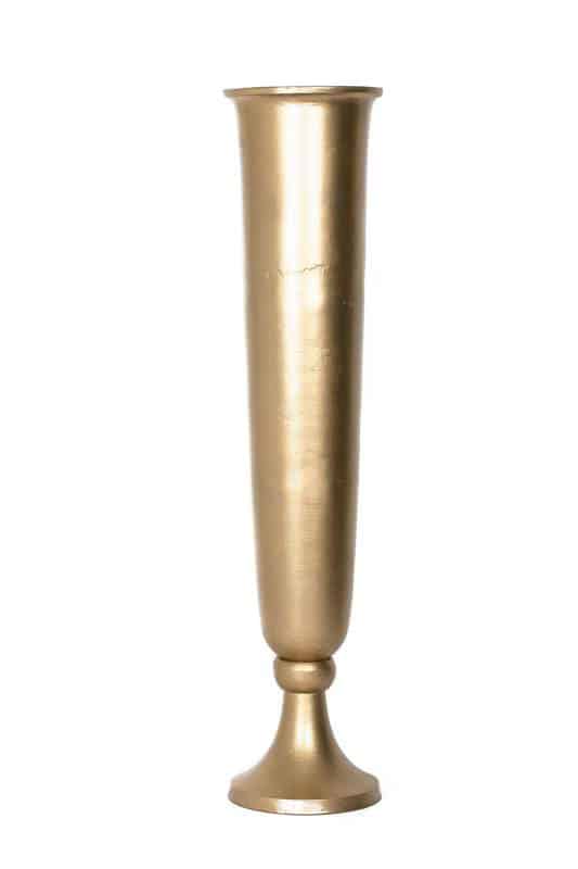 Nickel Aluminum Vase (40″Hx7.5″)