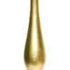 Elegant 30" Gold Aluminum Candle Holder - Unique Home Décor & Gifts Nickel Aluminum Candle Stand (35″Hx6″)