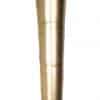 Elevate Your Space: 39" Gold Aluminum Vase for Elegant Floral Arrangements Nickel Aluminum Vase (53″x13″)