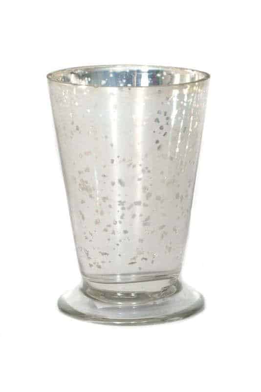 Gold Mercury Glass Mint Julep Cup (3″x4.5″)