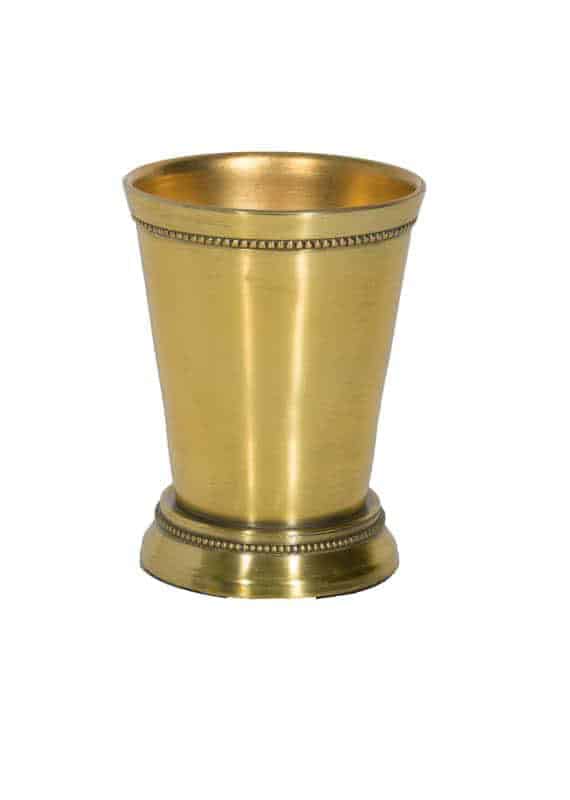 4.5” Gold Aluminum Mint Julep Cup - Elegant Party Accessories & Durable Drinkware Silver Aluminum Mint Julep Cup 7″
