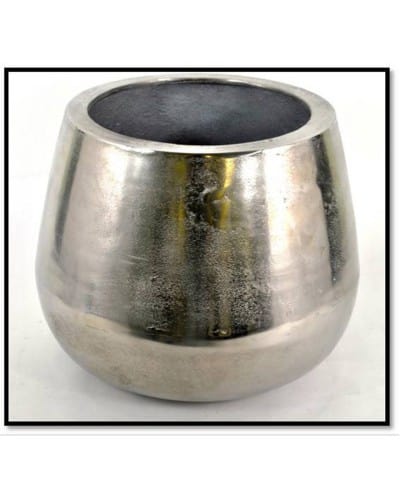 Elevate Your Desserts: 16" Nickel Aluminum Cake Stand - Durable & Elegant Nickel Aluminum Cake Stand (5.5″Hx16″D)