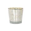Silver Mercury Glass Votives - Set of 24 Wax Filled Decorative Candle Holders Clear Glass Wax Filled Votive Set of 24 (5″x2.5″)