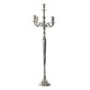 Elegant 60" Nickel Aluminum Candelabra - Versatile Centerpieces & Decor Nickel Aluminum Candelabra (60″Hx22″D)