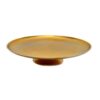 Elegant Gold Aluminum Cake Stand - 16" Dessert Display & Party Centerpiece Nickel Aluminum Cake Stand (5.5″Hx16″D)
