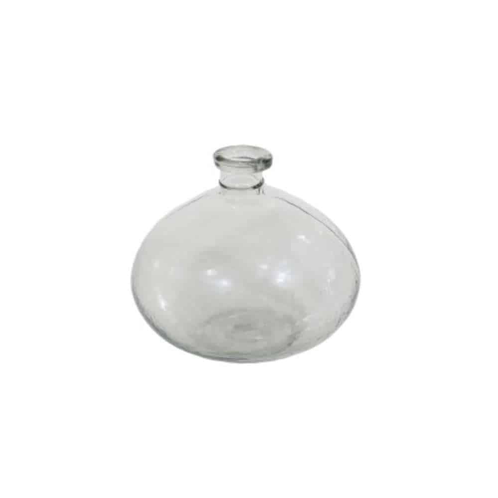 Blush ripple votive vase 4”X4”