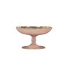 6” Pink Decorative Bowl - Elegant Mercury Glass Home Décor & Storage Pink Mercury Glass Bowl (8″Dx7″H)