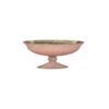 7-Inch Pink Glass Bowl - Elegant Home Décor Centerpiece & Gift Idea Pink Mercury Glass Bowl (8″Dx7″H)