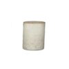 Elegant 3-Piece Shabby Chic Mercury Glass Candle Holders for Weddings Clear Hammered Glass Cylindrical Floating Candle and Bouquet Holders Set of 3 (4″x5″ -7″ -9″)