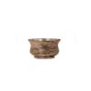 Gold Mercury Glass Bowl Hurricane Vase (6″x4.5″)