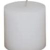 3-Inch White Pillar Candle: Elegant Home Decor & Versatile Event Lighting Pillar Candle White 3″D x3″H