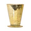 Gold Mercury Glass Mint Julep Cup (3″x4.5″)