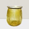 Blush ripple votive vase 4”X4”