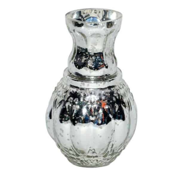 Elegant 6" Mercury Glass Vase - Versatile Home Accent & Unique Gift Ideas Gold Mercury Glass Vase (6″Hx3.5″W)