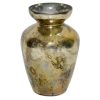 Gold Mercury Glass Vase (6″Hx4.5″W)