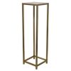 24” Gold Iron Stand - Modern Decorative Display & Versatile Home Decor Gold Iron Rectangular Aayat Stand (32″Hx20″Lx5.5″W)