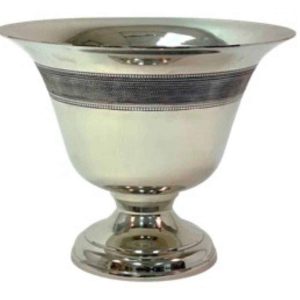 Nickel Plated Urn (12″Dx10″H)