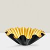 Elevate Dining with 6 Elegant Windsor Back & Gold Bowls - 5"Hx12"D Windsor Black & Gold Bowl 5″Hx12″D Pk of 6