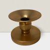 Elevate Your Space: 6 Gold Iron Candle Holder3"Hx3.5"D Decorative Accents Gold iron C/s 3″HX3.5″D Pk of 6