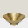 Gold footd bowl 3.5″ HX7.5″ D Pk of 6