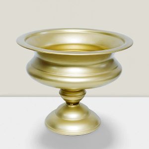 Gold urn  10″HX12″D
